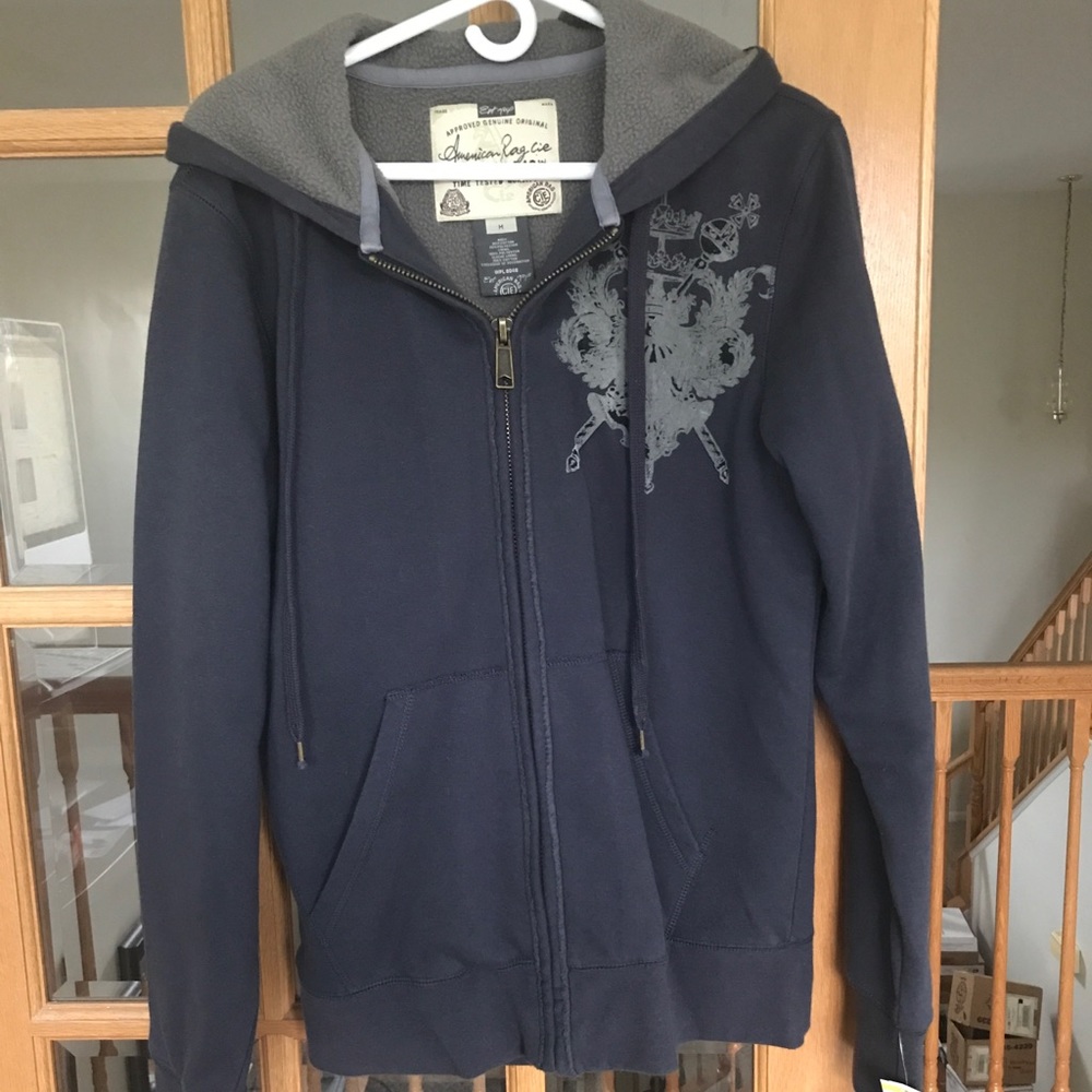 American Rag Full Zip Hoodie Medium
